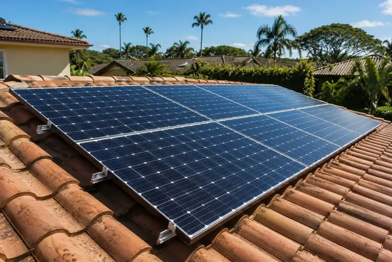 Installation de panneaux solaires à Seyssel